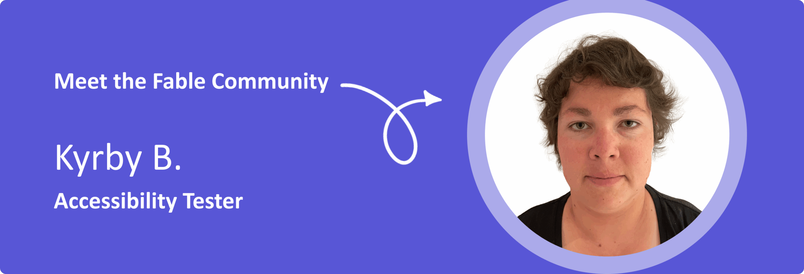 Banner image. The left side of the image has white text on a purple background that reads, 